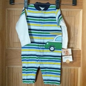 Kids newborn sleep and play onesie